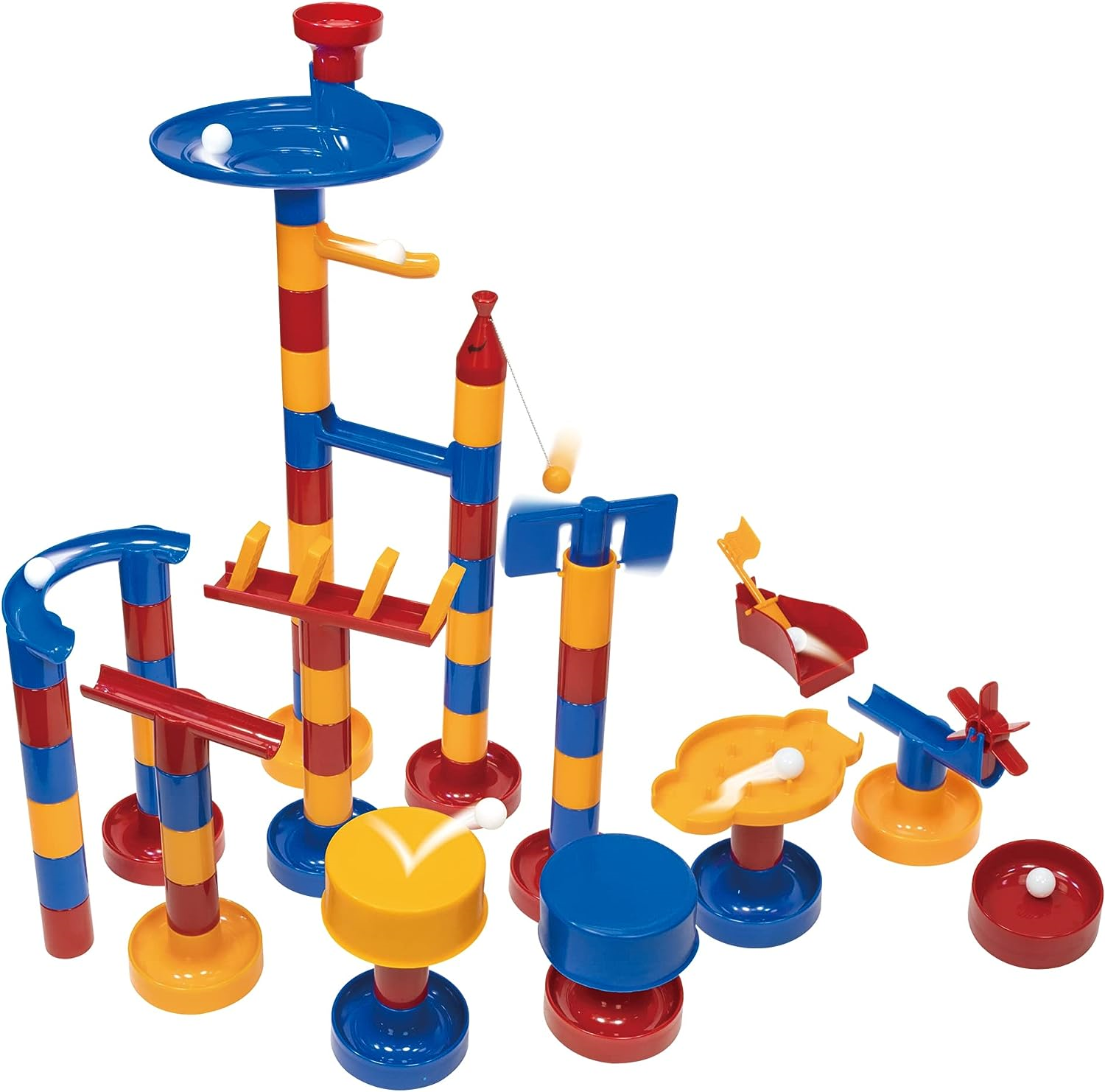 Galt Toys, Marble Run Reactions, Chain Reaction Toy, Ages 4 Years Plus