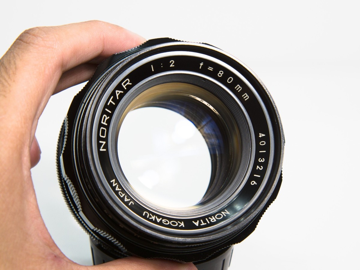 Norita Kogaku 80mm f2 Noritar Manual Focus Lens for Graflex Norita Kogaku 80mm f2 Noritar Manual Focus Lens for Graflex