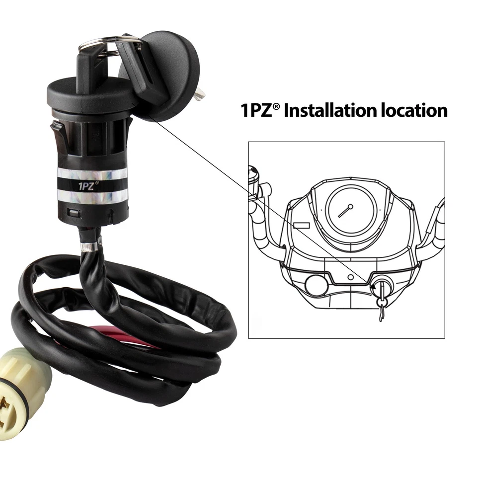 Interruptor de llave de encendido para Honda Foreman 450 1998-2004 35100-HP5-600 35100-HN5-670 Foto 4 de 4