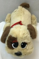 Tan Brown Pound Puppies Dog Interactive Moves Sound Mattel Plush 9" Toy Lovey