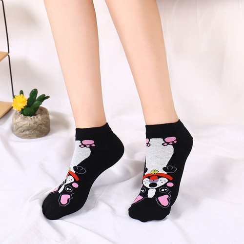 Dog Lover Gift Socks, Women&Girls One Size Lovely Animals Socks, 2D Cotton Soft - Picture 4 of 16