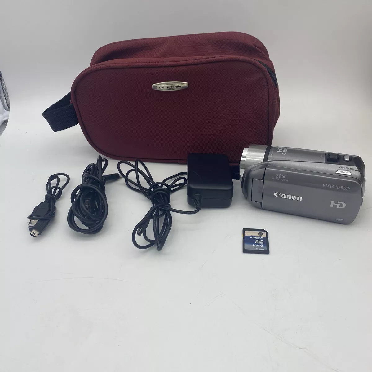 Cannon Camcorder Vixia Hfr200 Chargeradaptertripod3 Battery’scannon