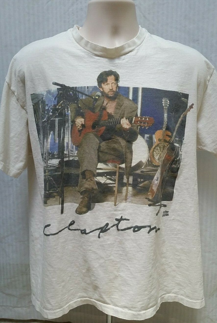 eric clapton t shirt vintage