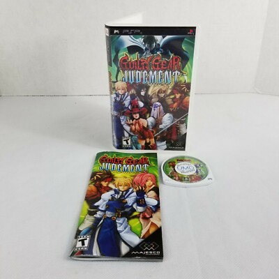Guilty Gear Judgment Sony PSP Complete With Manual 