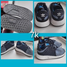 Adidas Casual Athletic Sneakers Size 7K Great Shape