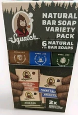 Dr. Squatch Natural Bar Soap Variety Pack