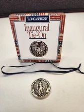 Longaberger 1997 Inaugural Basket Tie-On