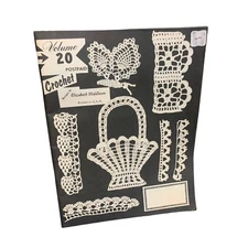 Vintage Crochet Pattern Book Volume 20 by Elizabeth Hiddleson