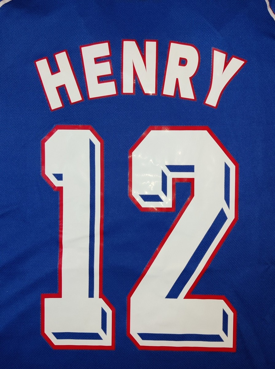 France Thierry Henry #12 FIFA World Cup Final 1998 Adidas