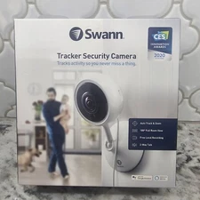 Swann NEW 1080P WiFi Tracking Indoor Security Camera w 32GB SD Card SEALED BOX