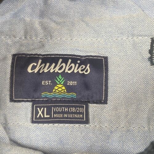 Chubbies The Armadas Shorts Youth Originals Elastic Waist Casual XL (18/20) - Picture 3 of 6