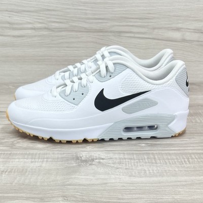 Nike Air Max 90 Golf White Black Gum HV9305-102 Men's Size 13 | eBay
