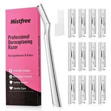 Women's Professional Metal Dermaplane Razor Facial Exfoliator Tool Silver