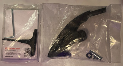 Genuine Rollerblade Tempest 110c Carbon Skate Brake with Hardware Kit