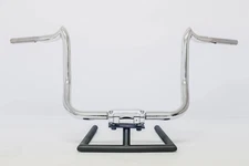 KST Kustoms Polished 12" Mayhem Bagger Handlebars Bars Harley Batwing 96-19