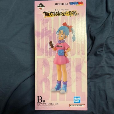 Ichiban Kuji Dragon Ball Chronicle of Goku Prize B Bulma MASTERLISE Figure Mint