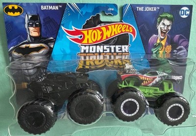 HOT WHEELS MONSTER TRUCKS DEMO DOUBLES DC BATMAN vs THE JOKER