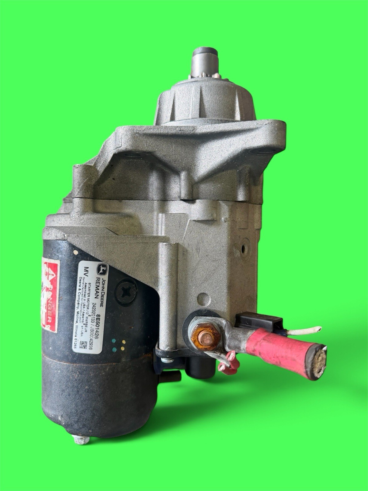 OEM John Deere SE501426 Starter Motor 12V 4039 4045 4239 6068 Diesel REMAN