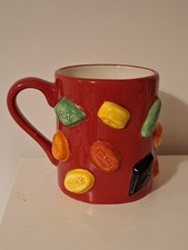 Große lustige Neuheit 3D Wein Kaugummi Süßigkeiten handbemalt Becher Tasse Tee Kaffee Geschenk