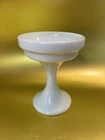 Westmoreland Vintage Milk Glass Pedestal Candle Holder.