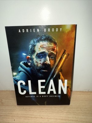 Clean DVD BRAND NEW FACTORY SEALED WITH SLIP COVER Adrien Brody