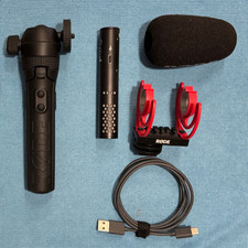 Rode VideoMic Go II Lightweight Directional Microphone with Rode Tripod II, Used