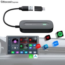 OTTOCAST Express Play2Video Wireless CarPlay AndroidAuto Netflix YouTube Adapter