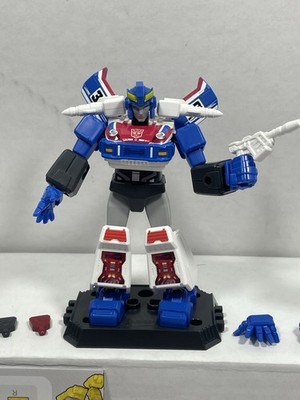 Blokees G1 Transformers Galaxy Version Series 4 Smokescreen Figure w/ Stand