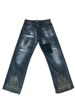 Jeans uomo TRP Denim Flame, taglia US 32-IT 46