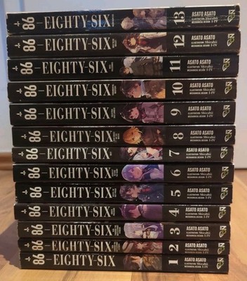 86 Eighty-Six - Light Novel - Vol. 1-13 - Komplett! - Englisch!