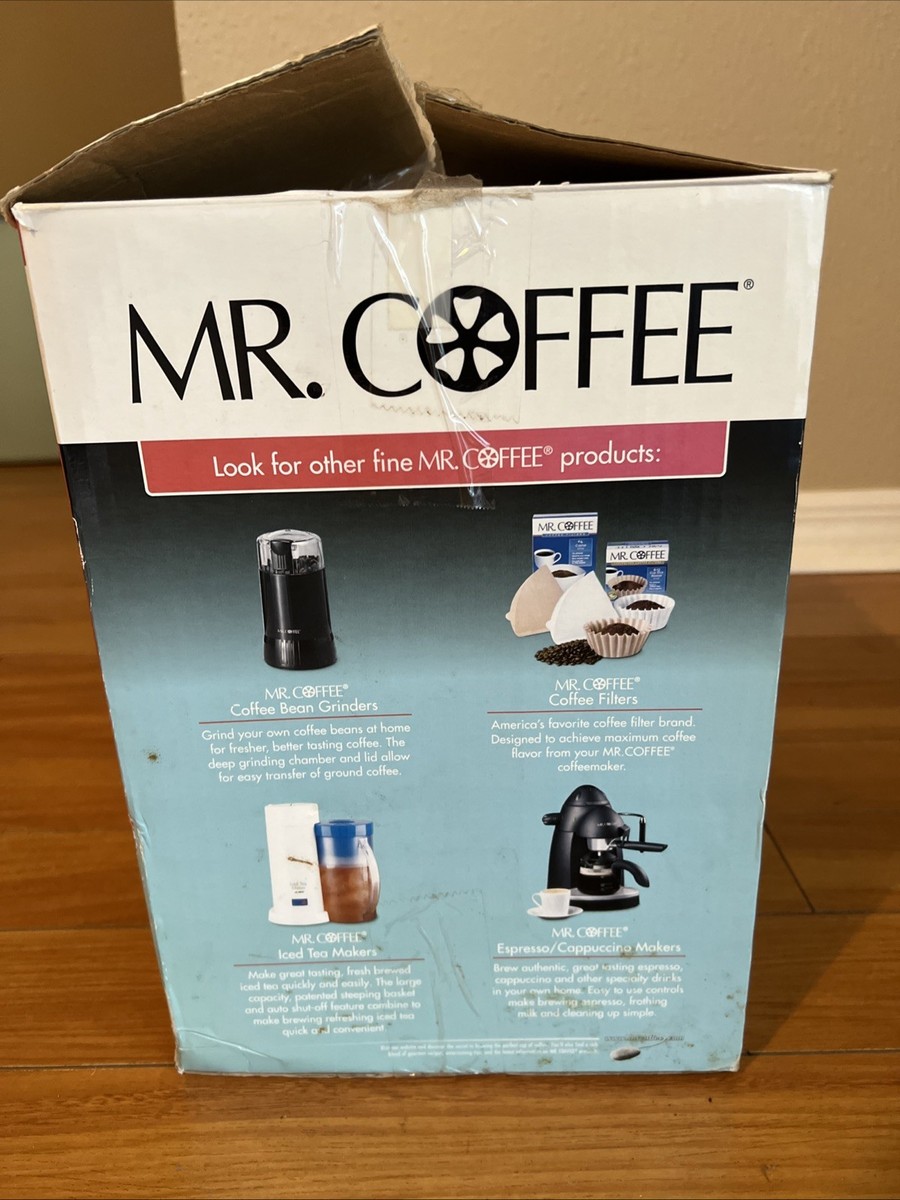 Mr. Coffee 12 Cup Programmable Coffee Maker White TFX20 Vintage