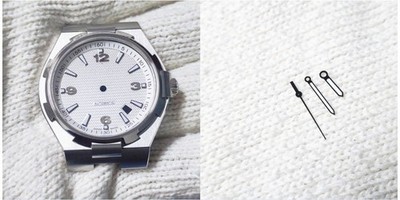 DIY 42mm Stainless Watch Steel Case Set For 9015 Movement After-salesAccessories