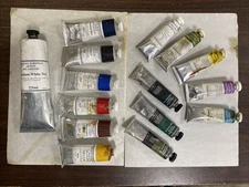 Various Artist's Oil Paints, Various Colors, Used: Michael Harding, Senneliers