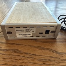Simpletech (re)Drive 500GB USB External Hard Drive Aluminum/Bamboo Case, Tested