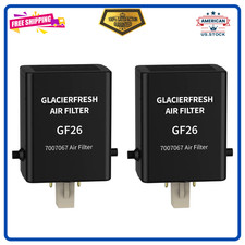 GLACIER FRESH Air Filter Replacement for Sub-Zero 7042798 Refrigerator 2 Pack