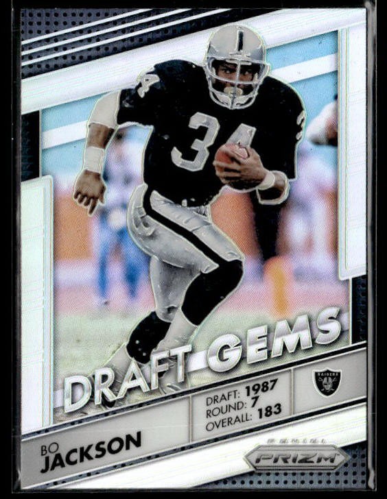 L76,905 -  2016 Panini Prizm Draft Gems Prizms #11 Bo Jackson