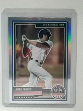 Noah Franco 2023 Panini USA Baseball Stars & Stripes - Silver #7