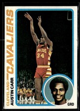 1978-79 Topps Austin Carr Rookie NRMT/MT Set Break #9