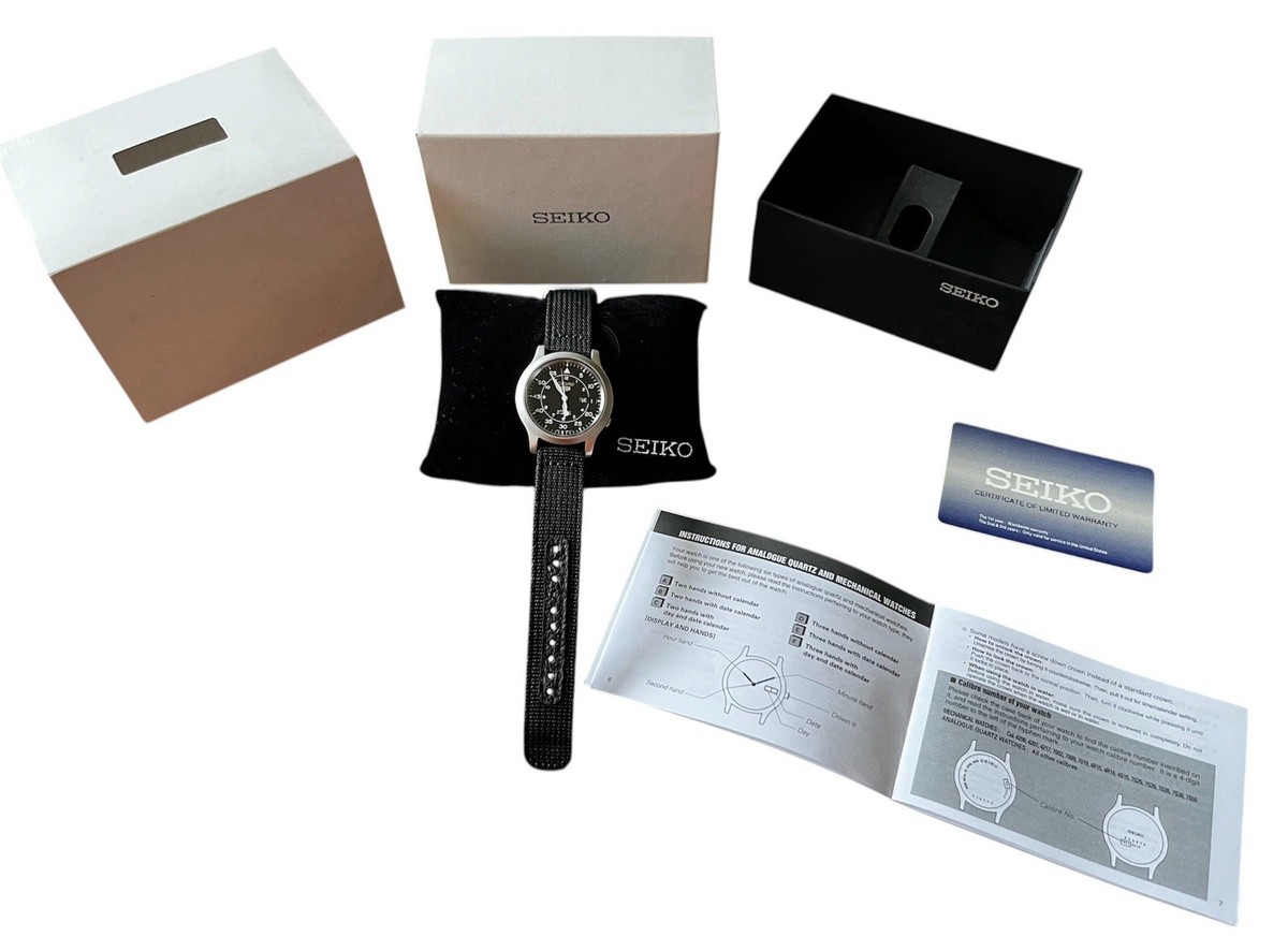 Seiko 5 Sports Men's Black Watch - 7S26-02J0 for sale online | eBay