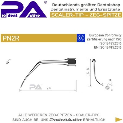 Scaler Tip - ZEG-Spitze PN2R - passend für NSK  Scaler VARIOS