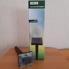 Maulwurfschreck  Solar Maulwurf Abwehr OVP mit Beschreibung