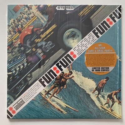 The Catalinas   Fun Fun Fun - 2010 US Ltd PINK Vinyl LP - Near Mint (NM/NM)