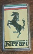 Genuine Oem Ferrari Milano Hood Bonnet Nose Emblem Badge 2 14 L X 1 14 W