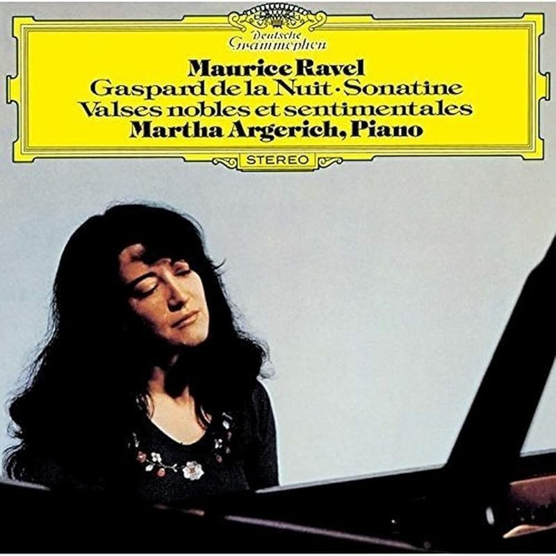 Martha Argerich Gaspard De La Nuit Sonatine Valses Nobles Et Sentimentales CD