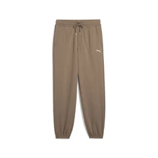 PUMA Premium Essentials Relaxed Graphic Sweatpants Mens Brown Casual Athletic Bo