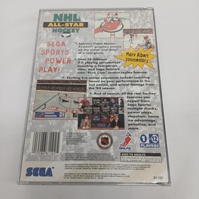 NHL ALL-STAR HOCKEY overseas version Sega Saturn software #7a95bd