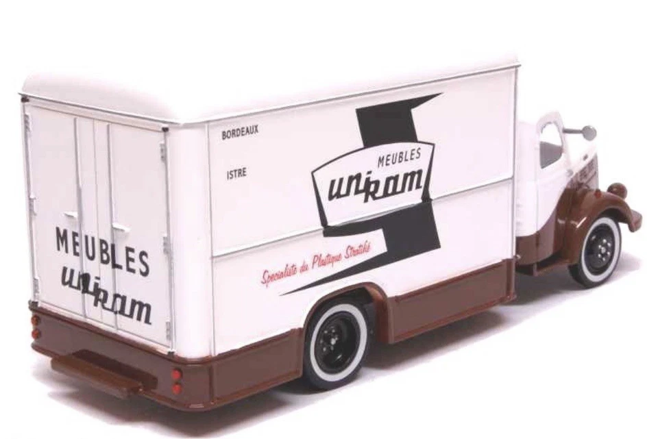 Modellino Eligor Hotchkiss PL25 Mobili 1952 1/43 1:43 Camion Metallo Nuovo Box - Immagine 3 di 4