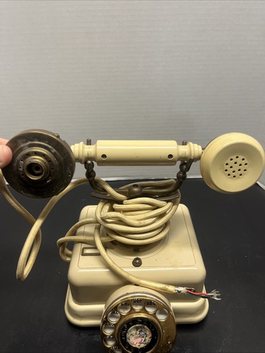 Vintage Telephone Japan Rotary Desk Office Table 1960s Model Jn4 Non Tested - Afbeelding 5 van 11