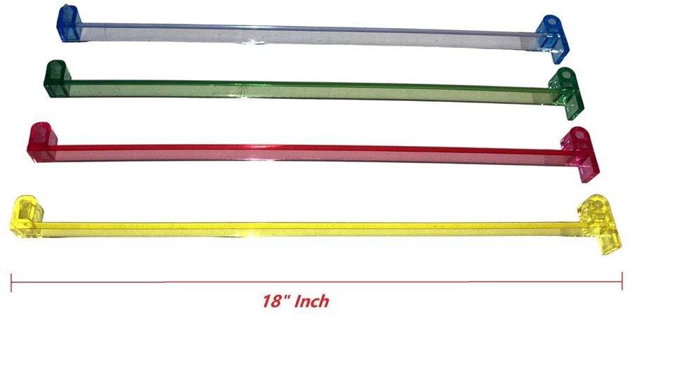 Mahjong Standard Pushers 4 Colors American Western Mah Jongg Set of 4 with Bag - Image 4 of 4