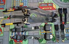 Classic Austin Rover Mini MPI Black Seatbelt Set Year 2000